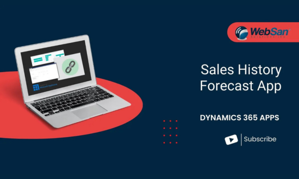 Sales History Forecast App Video Cover