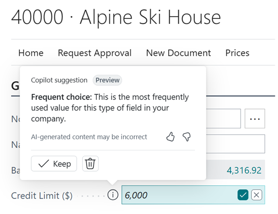 Autofill with Copilot